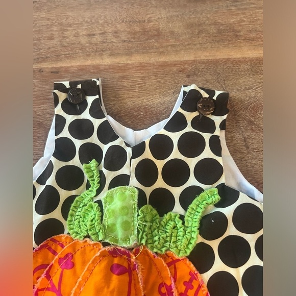 La Jonns toddler Pumpkin Romper size 9 months - Picture 5 of 8